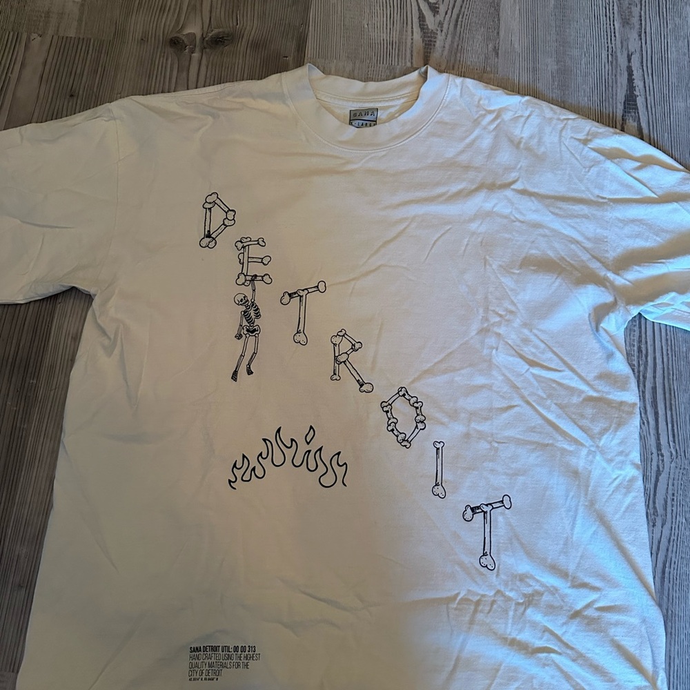 White Graphic Tee